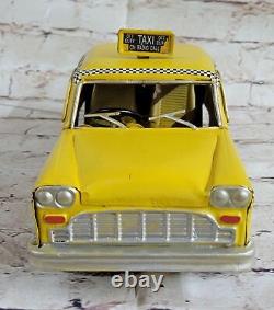 1/18 Scale CHECKER MARATHON Taxi Cab Diecast Model Taxicab Yellow Color Gift