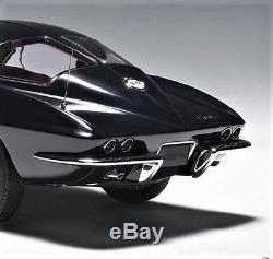 1 1963 Vette Corvette Sport Car 43 Chevrolet 18 Vintage 24 Carousel Black 12