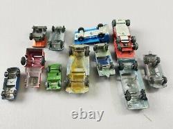 11 Vintage Lesney Matchbox and Misc Diecast Cars Trucks Toys