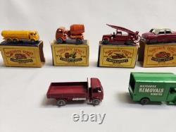 11 Vintage Old Rare Lesney Matchbox Cars Trucks Mint Some Boxed Colectors Dream