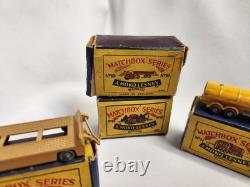 11 Vintage Old Rare Lesney Matchbox Cars Trucks Mint Some Boxed Colectors Dream