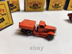 11 Vintage Old Rare Lesney Matchbox Cars Trucks Mint Some Boxed Colectors Dream