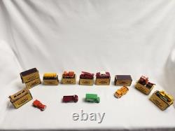 11 Vintage Old Rare Lesney Matchbox Cars Trucks Mint Some Boxed Colectors Dream