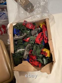 110 NOS Miniature Plastic Toys Army Navy Cars Trucks Dime Store Prize Gumball