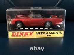# 110 Vintage Original Dinky Toys Aston Martin DB5 Convertible Time Capsule Case