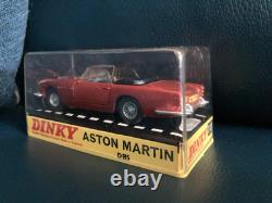 # 110 Vintage Original Dinky Toys Aston Martin DB5 Convertible Time Capsule Case