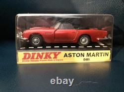 # 110 Vintage Original Dinky Toys Aston Martin DB5 Convertible Time Capsule Case
