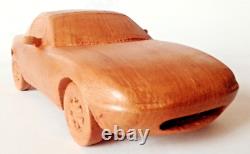 116 Mazda MX-5 Miata Wood Car Sport Model Scale Replica Oldtimer Vintage Toys