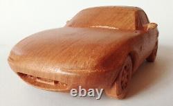 116 Mazda MX-5 Miata Wood Car Sport Model Scale Replica Oldtimer Vintage Toys