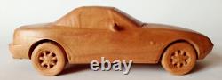 116 Mazda MX-5 Miata Wood Car Sport Model Scale Replica Oldtimer Vintage Toys