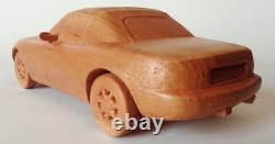 116 Mazda MX-5 Miata Wood Car Sport Model Scale Replica Oldtimer Vintage Toys