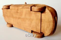 116 Mazda MX-5 Miata Wood Car Sport Model Scale Replica Oldtimer Vintage Toys