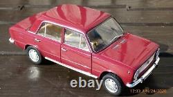 118 Lada 1200 VAZ 2101 Fiat 124 Murat Turkish Rare Toy Car Istanbul Plat