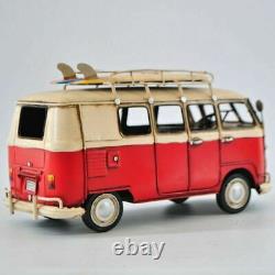 1208 Alloy Diecast VW Classical Minibus Pull Back Car toys Mini Vintage Gift