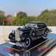 143 Black Vintage Classic Old Car Alloy Model Diecasts Vintage Collection Toys