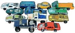 15 Vtg Matchbox & Hot Wheels Toy Cars Trucks Redline Silhouette Beach Bomb Bug