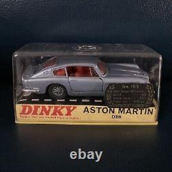 #153 Vintage Dinky Toys Aston Martin DB6 Time Capsule in Original Box