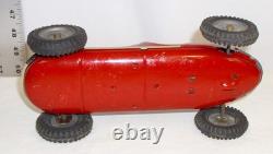 #16 Speed King Open Wheel Race Car Tin Friction Toy Japan