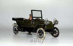1915 Bing Open Touring Car German Tin Toy Wind-Up Clockwork Motor (1 of 3 known)