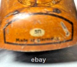 1919 G&K CYCLECAR TIN WINDUP CAR TINPLATE RACE CAR TOY RACER with DRIVER GERMANY