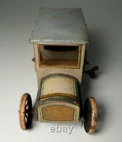 1920's Bing Germany Tin Litho Wind up Sedan Car Limousine Taxi Tippco Marklin