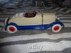 1920's Kilgore Stutz copy cast toy car large hubley Arcade