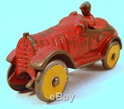 1920s Cast Iron INDY OPEN RACE CAR Arcade Hubley Champion Vindex Kilgore Toy