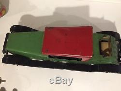 1920s Chein Hercules Tin Toy Roadster Auto Large 18 inch Car