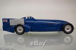 1927 KINGSBURY BLUEBIRD RACER RACE CAR WIND UP TOY PRESSED STEEL WORLD RECORD