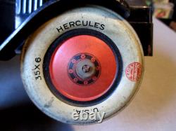 1928 J. Chen Hercules C- Mack Cab Wrecker Tow Truck-20-pressed Steel Antique Toy