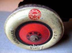 1928 J. Chen Hercules C- Mack Cab Wrecker Tow Truck-20-pressed Steel Antique Toy