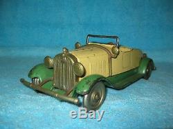1928 rare Kilgore Cast Iron STUTZ Bearcat (Pontiac) Roadster Sedan 10 Car
