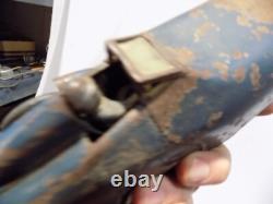 1930 Kingsbury Bluebird Tin Wind Up Land Speed Record Pressed Steel Racer Car