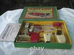 1930 rare complete meccano no1 constructor car with box and instructions