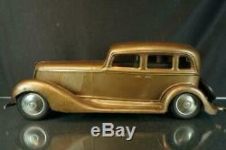 1930's Cor-cor Graham Paige Sedan Coupe Large Car Toy Pressed Steel