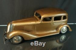 1930's Cor-cor Graham Paige Sedan Large Car Original Toy Pressed Steel