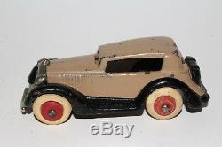 1930's Hubley Cast Iron Terraplane Touring Car, Nice Original