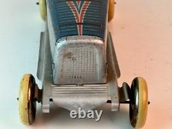 1930's Made in France M-L Tin Race Car, Original