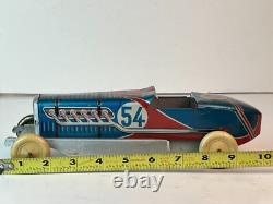 1930's Made in France M-L Tin Race Car, Original