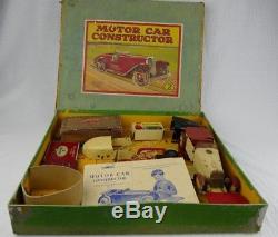 1930's Meccano Constructor Car Kit