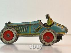 1930's Tin Race Car, Original
