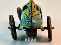 1930's Tin Race Car, Original