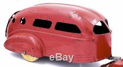 1930s Lasalle Wyandotte Pressed Steel Car With Trailer