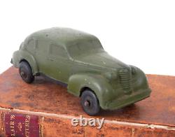 1930s Auburn Rubber Co. Green Coffin Nose Car 4 Door Sedan Vintage Toy Cars