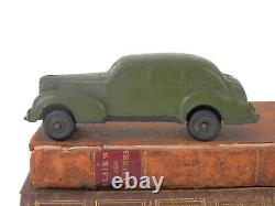 1930s Auburn Rubber Co. Green Coffin Nose Car 4 Door Sedan Vintage Toy Cars