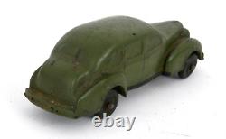 1930s Auburn Rubber Co. Green Coffin Nose Car 4 Door Sedan Vintage Toy Cars