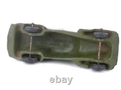 1930s Auburn Rubber Co. Green Coffin Nose Car 4 Door Sedan Vintage Toy Cars