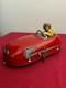 1930s Lindstrom Doodle or Skeeter Bug Bumper Car Pressed Steel Wind-Up Toy Works