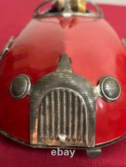 1930s Lindstrom Doodle or Skeeter Bug Bumper Car Pressed Steel Wind-Up Toy Works