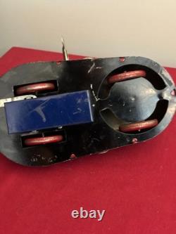 1930s Lindstrom Doodle or Skeeter Bug Bumper Car Pressed Steel Wind-Up Toy Works